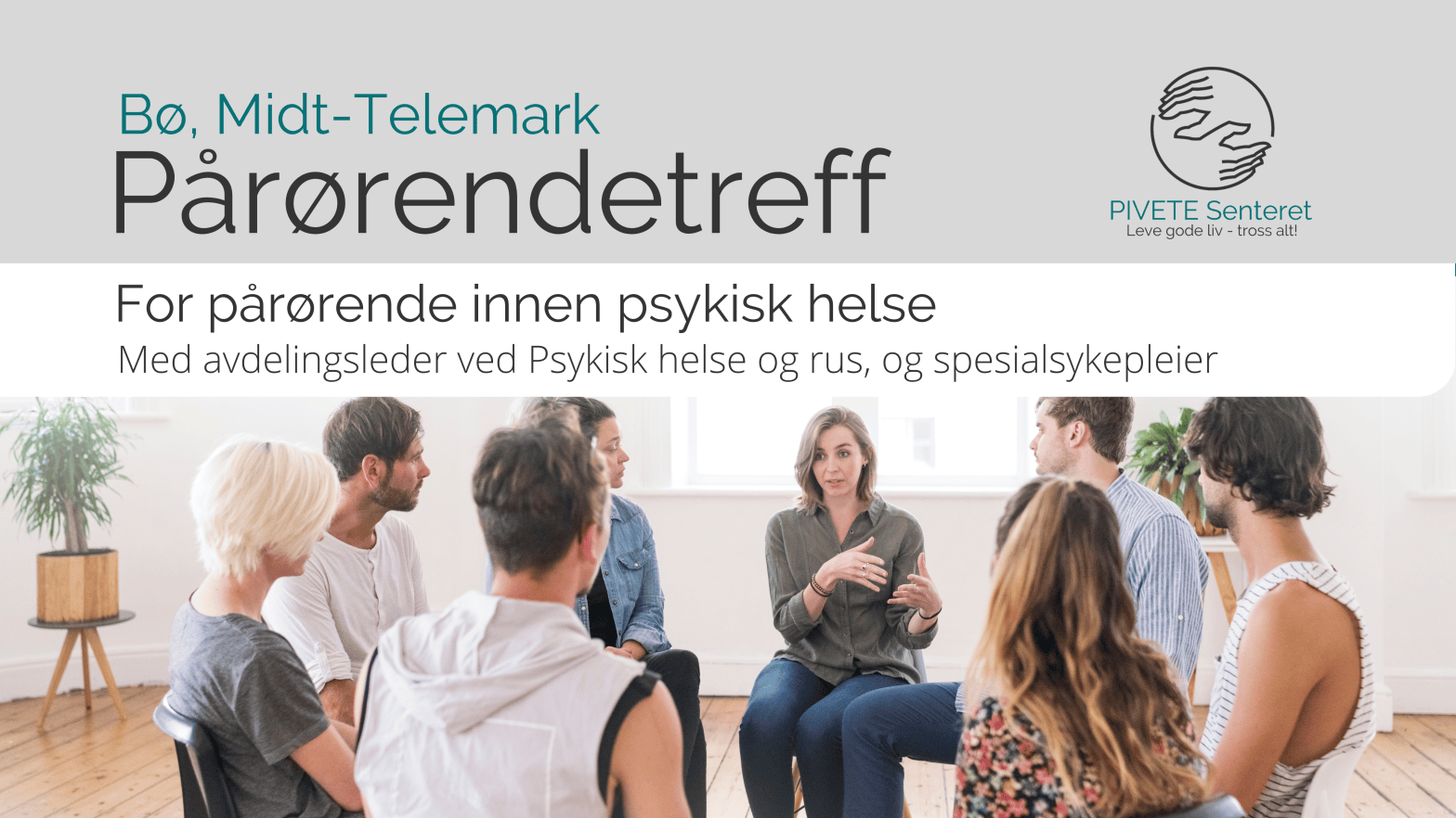 Bø: Pårørendetreff og informasjon om muligheter fra kommunen