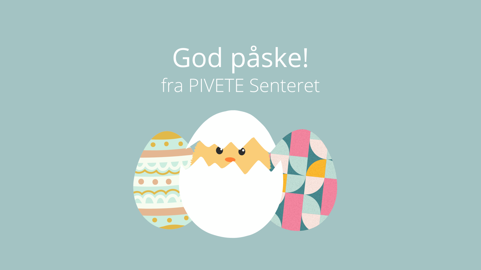 god påske hos pivete senteret for pårørende inne psykisk helse og rus.